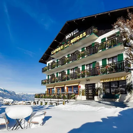 Hotel Le Caprice Des Neiges Combloux Hotell Combloux